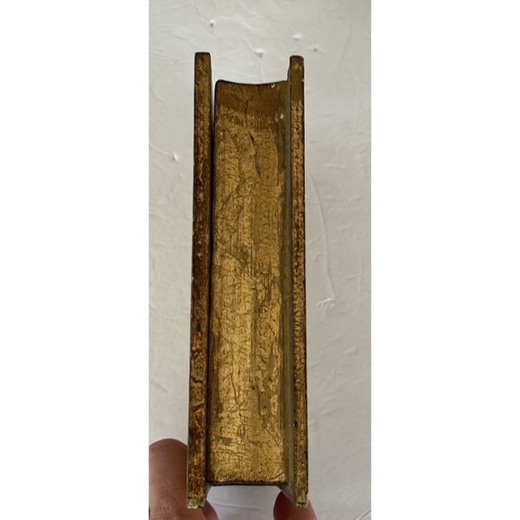 Vintage wooden fake secret stash book Made in Italy anti theft - Picture 4 of 6